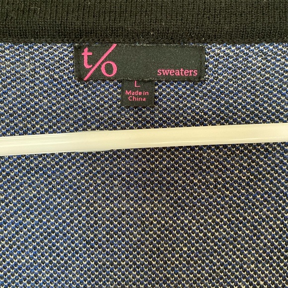 T/O brand long winter party sweater - Picture 2 of 5